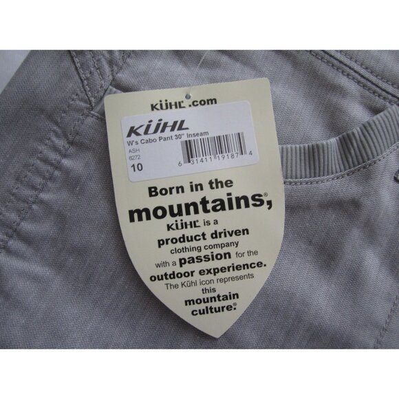 New W/ Tag Women Kuhl Cabo Regular Hiking Pants Size 10 (30" Inseam) WP324 - Picture 7 of 10